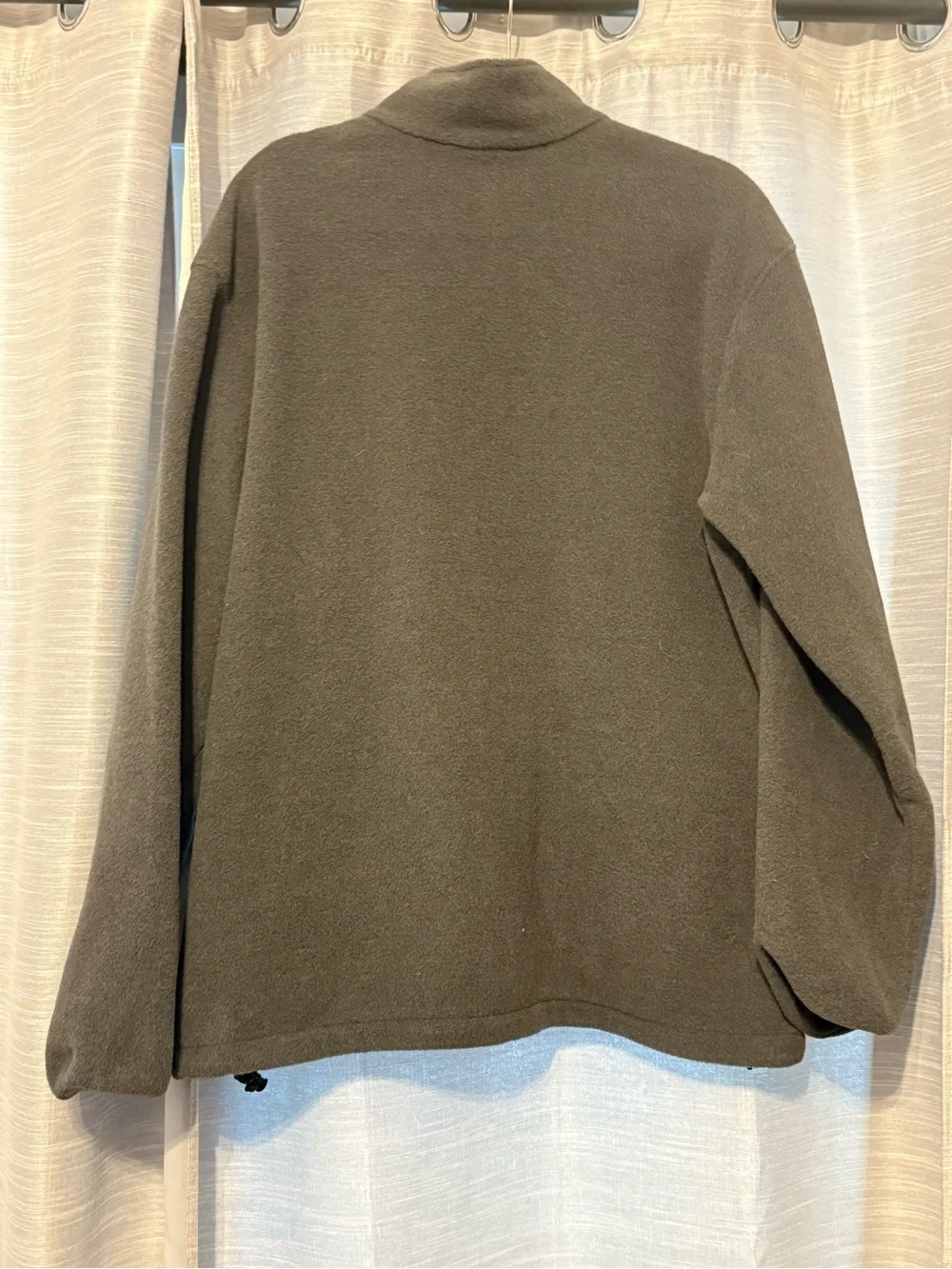 Lands' End University of Alabama Gray Fleece Jacket Sz L EUC